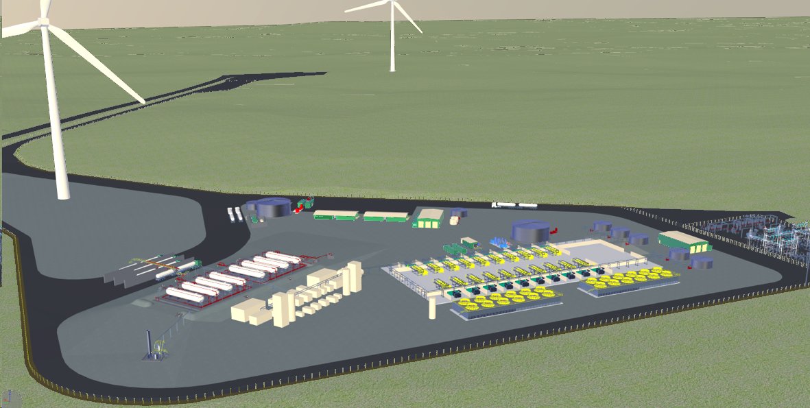 Arrowsmith hydrogen production facility