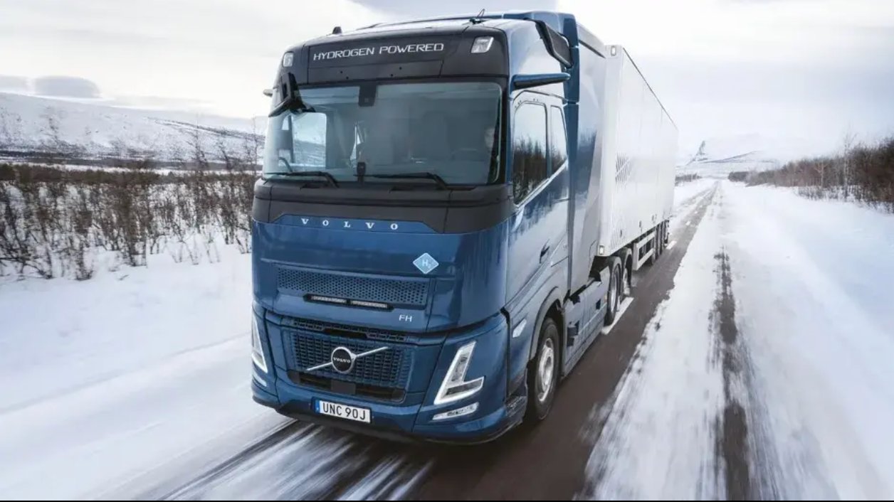 Volvo hydrogen-powered truck
